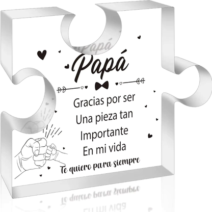 Figura Acrílico Mamá y Papá