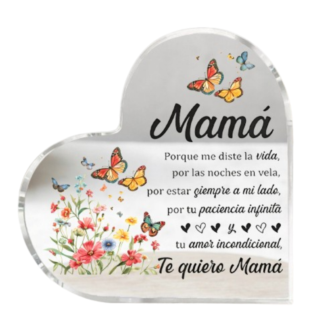 Figura Acrílico Mamá y Papá