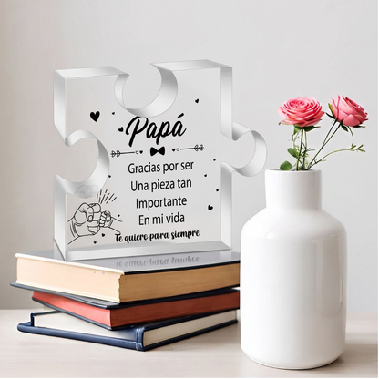 Figura Acrílico Mamá y Papá